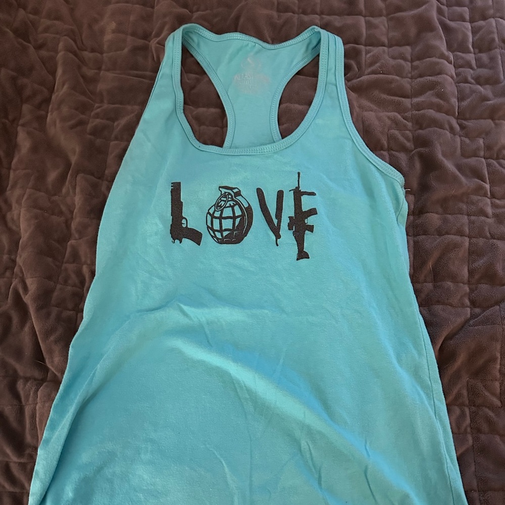 One Last Round tank top